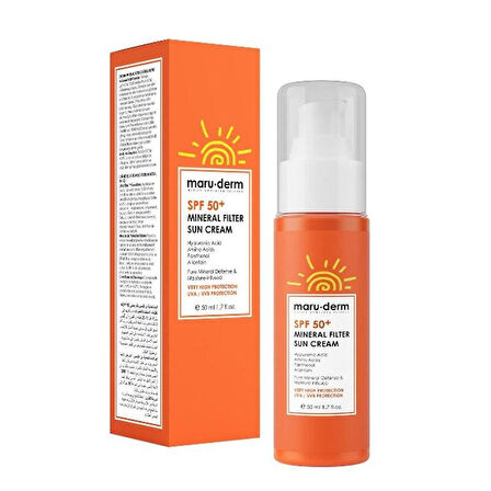 Maruderm Güneş Kremi Mıneral Fılter Spf 50 50 Ml