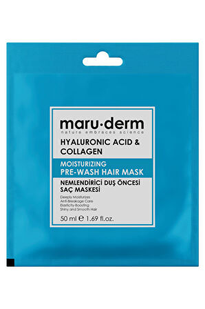 Maruderm Hyaluronic Acid Collagen Saç Maskesi 50 ml