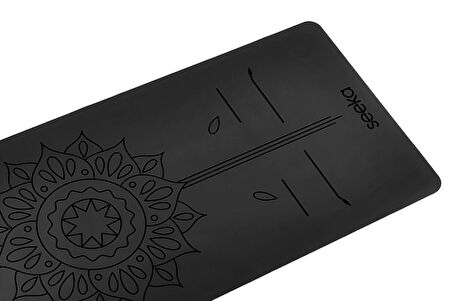 Seeka Yoga Pro Serisi Sun Yoga Matı - Charcoal