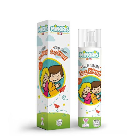 Minoris Kids Taramayı Kolaylaştırıcı Tüm Saç Tipleri İçin Saç Kremi 200 ml