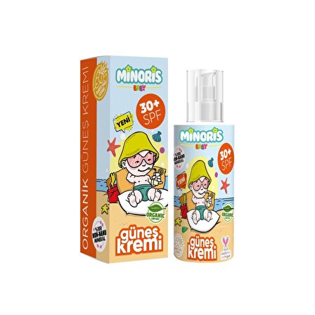 Minoris Baby 30+ Faktör Hassas Ciltler İçin Bebek Güneş Koruyucu Sprey 150 ml