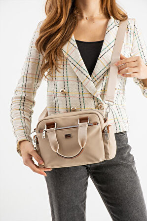 Cantona 5 Gözlü Kadın Omuz Çantası BP-4845O