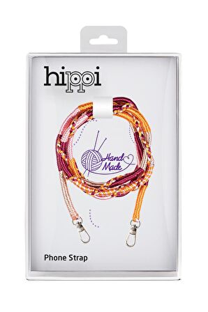 Hippi Tulip El Örgüsü Telefon Ve Çanta Askısı