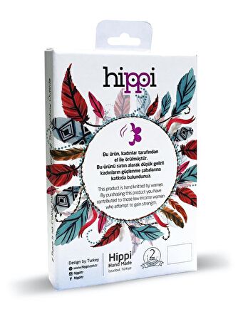 Hippi Begonia El Örgüsü Telefon Ve Çanta Askısı