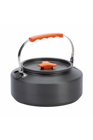 Kamp Çaydanlığı Alüminyum 1.5 Lt Hafif Dayanıklı - Outdoor Camping Çaydanlık