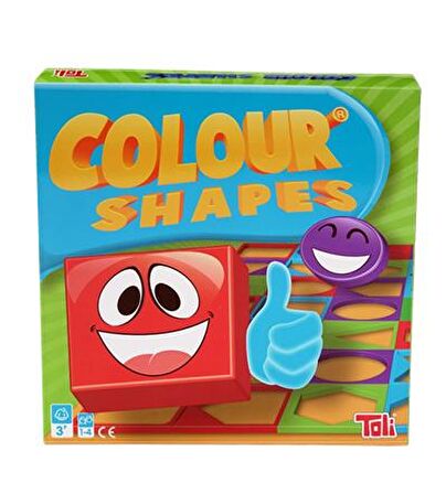 Colour Shapes Renkli Ahşap Taşlı Zeka Oyunu