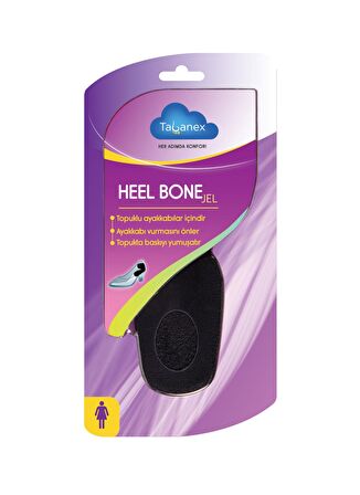 Tabanex Tabanlık HEEL BONE BLACK 8620091