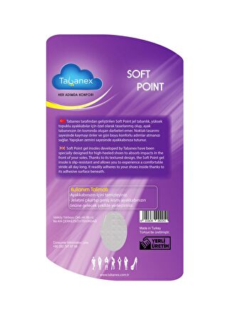 Tabanex Tabanlık SOFT POINT GEL