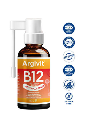 Argivit B12 Sprey 3 Adet
