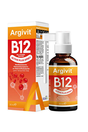 Argivit B12 Sprey 3 Adet