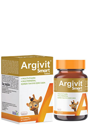 Smart Tablet 30 Tablet 3'lü Paket - Fosfatidilserin, Kolin, L-arginin, Multivitamin Ve Multimineral