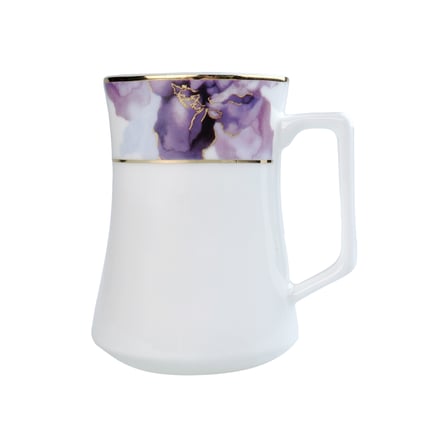 Evaliza Mor Çiçek Long Mug 300 ml