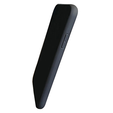 iPhone 11 ile Uyumlu Cappy Silikon Kılıf Siyah