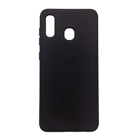 P40 Lite E ile Uyumlu Cappy Silikon Kılıf Siyah