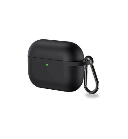 X-Level Ultimate Cover AirPods Pro Siyah Sert Silikon Kılıf