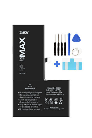 Deji iPhone XS Batarya 3010 mAh Mucize Batarya Deji