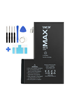 Deji iPhone 12 Pro Max Batarya 4410 mAh Mucize Batarya Deji