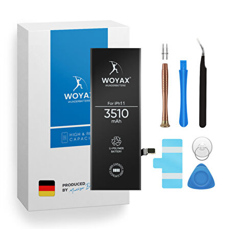 Woyax iPhone 11 Uyumlu Premium Batarya 3510mAh