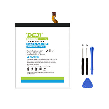 Deji Samsung Galaxy Tab 3 Lite/Tab 3 7.0 Lite /T110 / T111 /T116 Mucize Batarya Deji