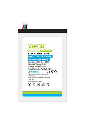 Deji Samsung Galaxy Tab 3 8.0 T310 / T311 / T315 / T310 / T311 / T315 / T3110 Mucize Batarya Deji