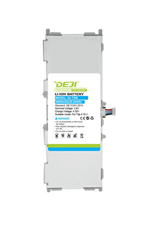 Deji Samsung Galaxy Tab 4 10.1 SM T530 / T531 / T535 Batarya Mucize Batarya Deji