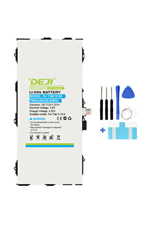 Deji Samsung Galaxy Tab S 10.5 SM T800 / T801 / T805 Mucize Batarya Deji