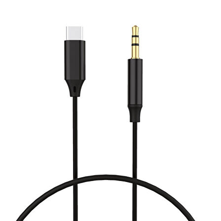 Woyax By Deji Type-C to Aux 3.5mm Ses Kablosu 1.2M