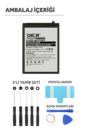 Deji Samsung Galaxy A02 / A02S  / A03 / A03S Batarya Mucize Batarya Deji