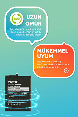 Deji Xiaomi Redmi K30 / Poco X2 Batarya Mucize Batarya Deji BM4P