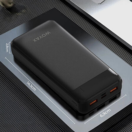 Woyax Powerbank 20000mah Hızlı 22.5w Taşınabilir Batarya Şarj Cihazı