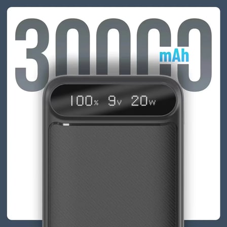 Woyax Powerbank 30000mah Hızlı 22.5w Taşınabilir Batarya Şarj Cihazı