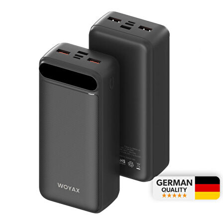 Woyax Powerbank 30000mah Hızlı 22.5w Taşınabilir Batarya Şarj Cihazı