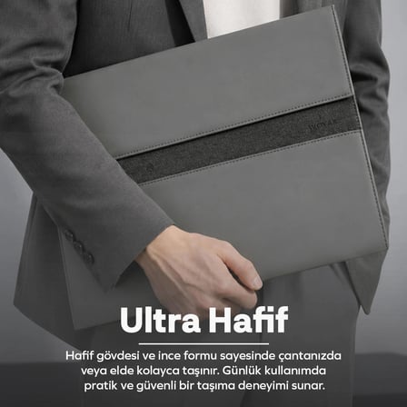 Woyax S-Touch 13-14 İnç NFC Özellikli Laptop Çantası Su Geçirmez MacBook Kılıfı iPad Tablet El Çantası