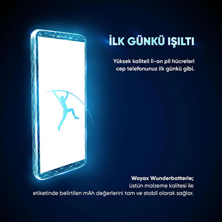 Woyax by Deji Xiaomi Mi 13T Uyumlu Premium Mucize Batarya