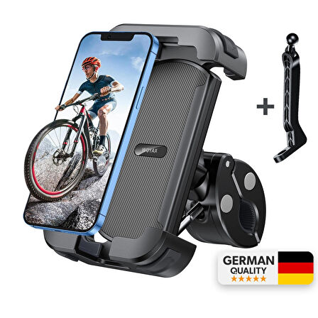 Woyax Holdy Motorsiklet Telefon Tutucu Bisiklet ATV Scooter Bağlantılı Telefon Tutacağı Ayna ve Gidon İçin