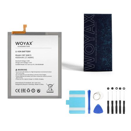 Woyax by Deji Samsung Galaxy S21 FE Batarya