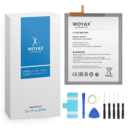 Woyax by Deji Samsung Galaxy M31S Batarya