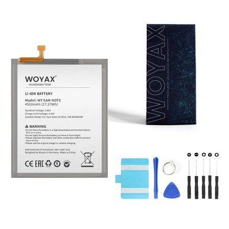 Woyax by Deji Samsung Galaxy Note 20 Ultra Batarya