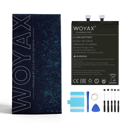 Woyax by Deji General Mobile GM20 Batarya