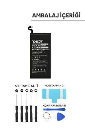 Samsung Galaxy S9 Batarya Mucize Batarya Deji 3190mAh