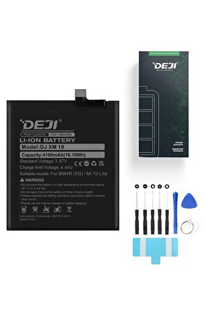 Deji Xiaomi Mi 10 Lite (5G) Uyumlu Mucize Batarya