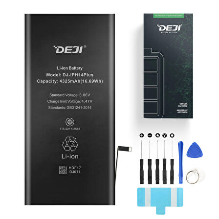 Deji iPhone 14 Plus Uyumlu Mucize Batarya - Orijinal mAh Kapasite