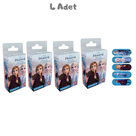 Frozen 2 Yara Bandı 4'lü Paket (40 Adet)