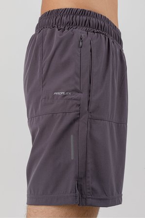 Airlife Sportswear CRI-22 Run 18 cm Astarlı İç Çamaşır Destekli Koşucu Erkek Şortu Smoked