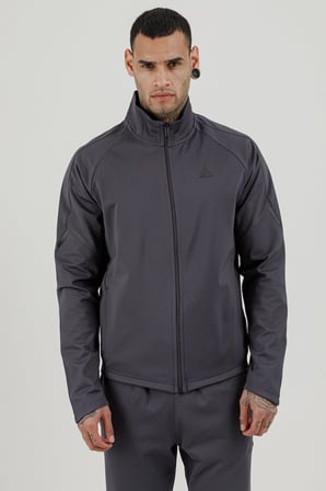 Airlife Power 22 CR Line Tam Boy Fermuarlı Erkek Dik Yaka Sweatshirt Füme