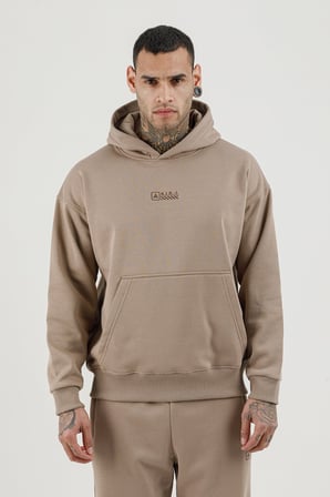 Airlife Bolder FZ.7 Kanguru Cepli Erkek Kapüşonlu Sweatshirt Kahverengi