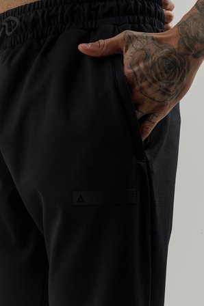 Airlife Sportswear Erkek Gizli Fermuar Paça Detaylı Eşofman Altı Siyah