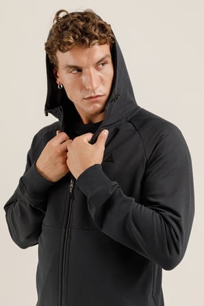 Airlife Saturn UR7 Pro I Tam Boy Fermuarlı Erkek Kapüşonlu Sweatshirt Lacivert
