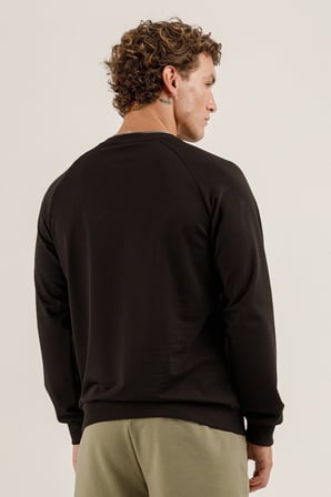 Airlife Saturn UR7 Pro I Sıfır Yaka Erkek Sweatshirt Siyah