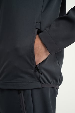 Airlife Professional SR1 Vogue-26 Erkek Kapüşonlu Tam Boy Fermuarlı Üst Smoked